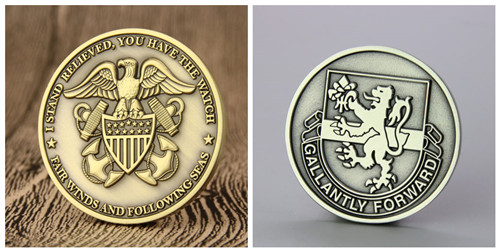 2D Versus 3D Challenge Coins 2D Versus 3D Challenge Coins