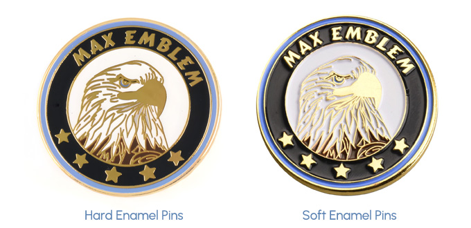 Soft Enamel Pins vs Hard Enamel Pins