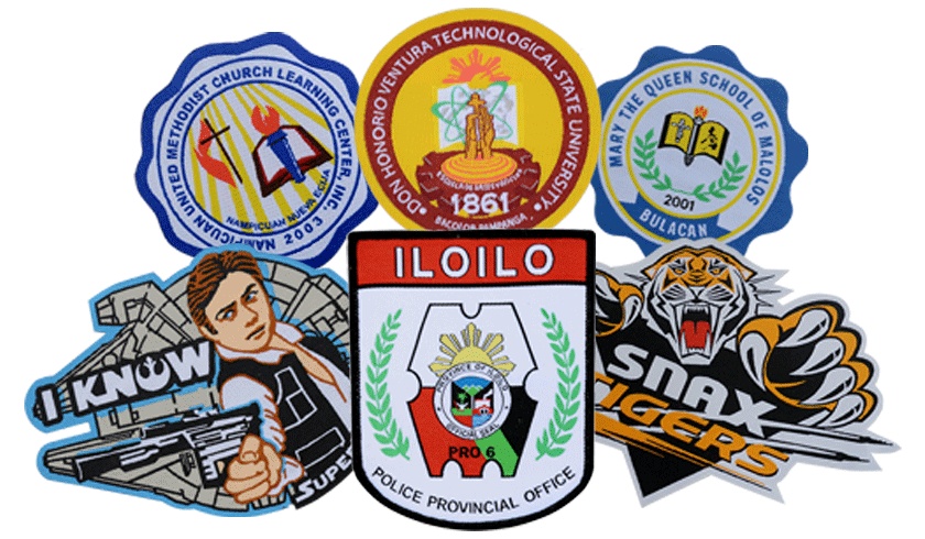  woven patches