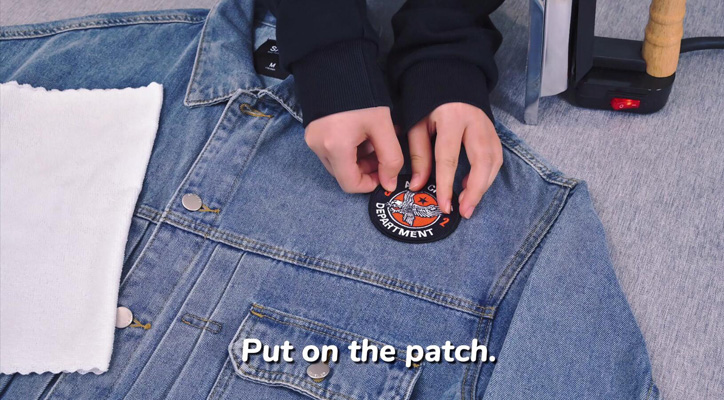 custom Iron on patches
